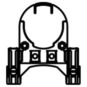 Howard Leight by Honeywell 3702 Hard Hat Clip-On Adapter