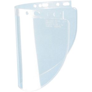 Honeywell Fibre-Metal Clear Propionate Faceshield, 8 x 16.5 inch - 4178CL