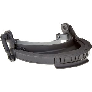 Uvex by Honeywell Turboshield Face Shield Hard Hat Adapter, Black Frame - S9510