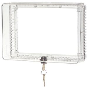 Honeywell Home CG512A Large Thermostat Guard with Inner Shelf to Prevent Tampering