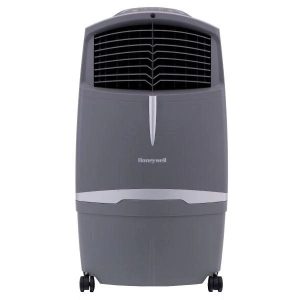 Honeywell CO30XE Indoor/Outdoor Evaporative Air Cooler, 525 CFM - 7.9 Gallon Tank, Gray