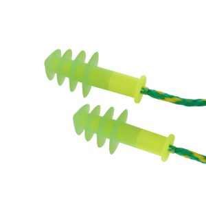 Honeywell Howard Leight Fusion Tapered TPE Corded Earplugs, 1000 Pairs - Small Size