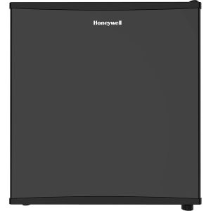 Honeywell Compact Refrigerator 1.6 Cu Ft Mini Fridge with Freezer, Black - H16MRB