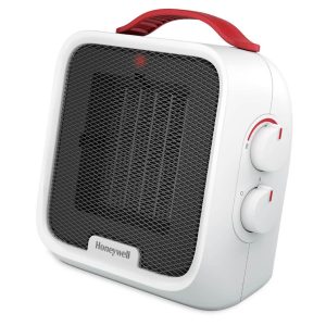Honeywell UberHeat 5 Ceramic Heater for Small Spaces - White, HCE210W