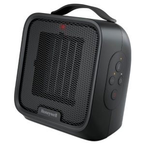 Honeywell UberHeat Plus Ceramic Heater for Small Spaces - Black, HCE220B