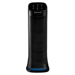 Honeywell Air Genius 4 Oscillating Tower Air Purifier and Odor Reducer -Black, HFD310
