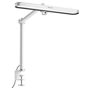 Honeywell LED Desk Lamp with Clamp and Sunturalux Eye Caring Natural Light, 05B02