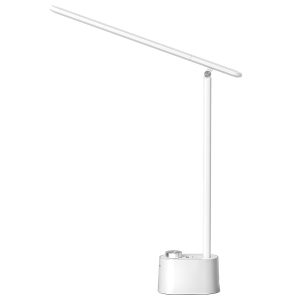 Honeywell Multi-Angle Adjustable LED Desk/Table Lamp with USB A+C Charging Ports and Eye Protection, White HWT-H01W-PRO