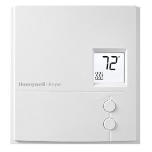 Honeywell Home RLV3150A Digital Non-Programmable Line Volt Thermostat for Electric Baseboard Heaters