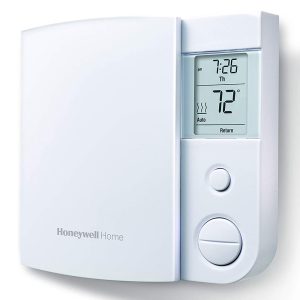 Honeywell Home RLV4305A1000 5-2 Day Programmable TRIAC Line Volt Thermostat, Electric Heat Only