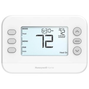Honeywell Home X2P Programmable Thermostat, 5-2 Day Schedule for Heating and Cooling Systems