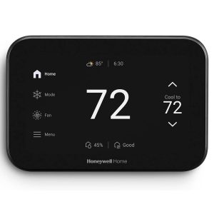 Honeywell Home X8S Smart Thermostat, Black - X8VMC8B