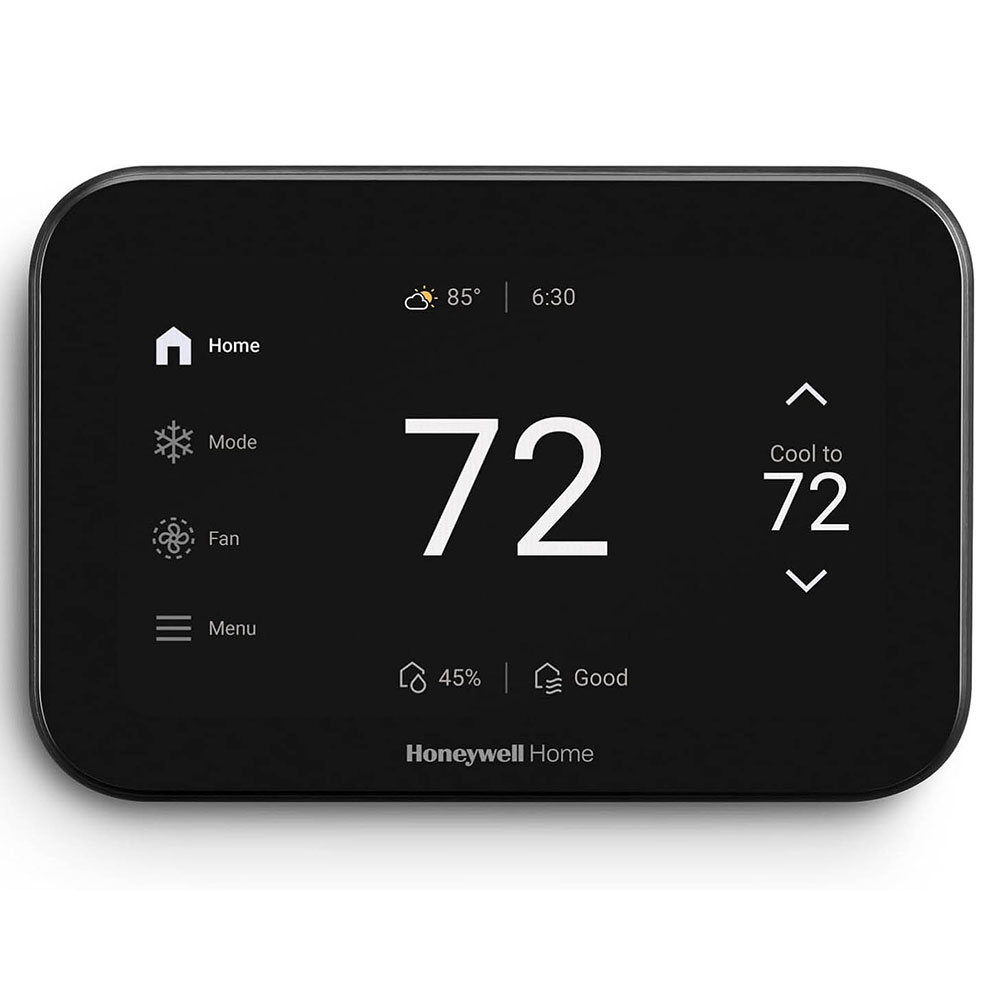 Honeywell Home X8S Smart Thermostat, Black - X8VMC8B