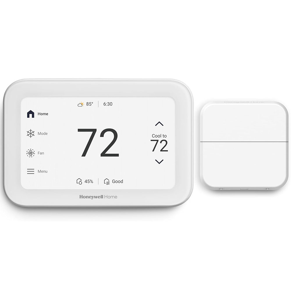 Honeywell Home X8S Smart Thermostat with Wireless Room Sensor, White - X8VMC9W