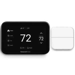 Honeywell Home X8S Smart Thermostat with Wireless Room Sensor, Black - X8VWF10B